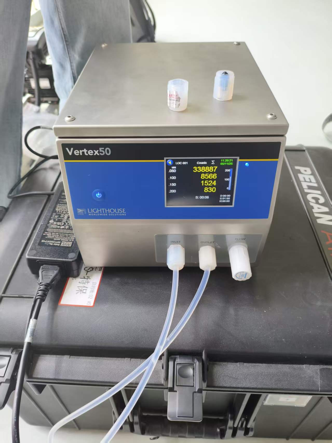 Vertex 50液体粒子计数器