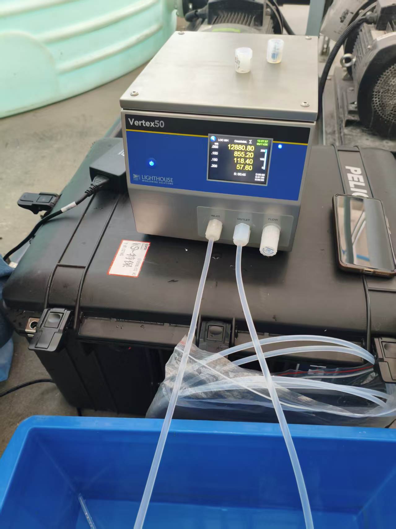 Vertex 50液体粒子计数器